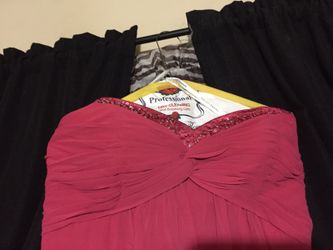 From David's Bridal used once great condition size 14 paid 170