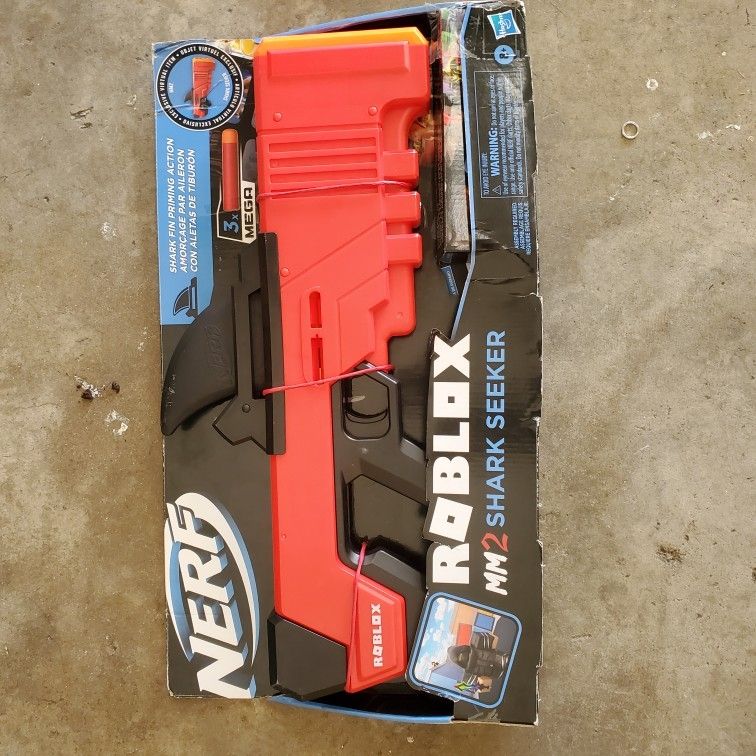 Nerf) Roblox MM2 Shark Seeker, Hobbies & Toys, Toys & Games on