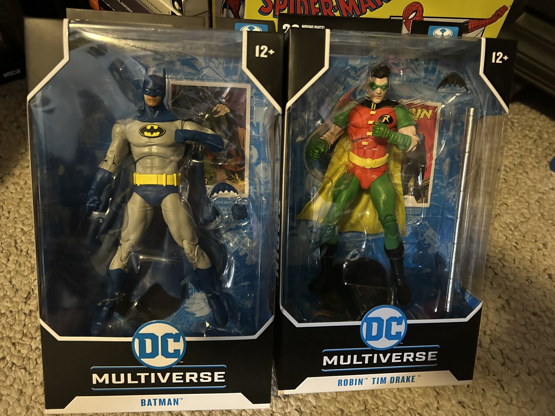 Batman & Robin McFarlane Toys DC Multiverse Figures New 