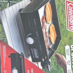 Coleman Sporter Portable Lightweight Griddle New In The Box $100