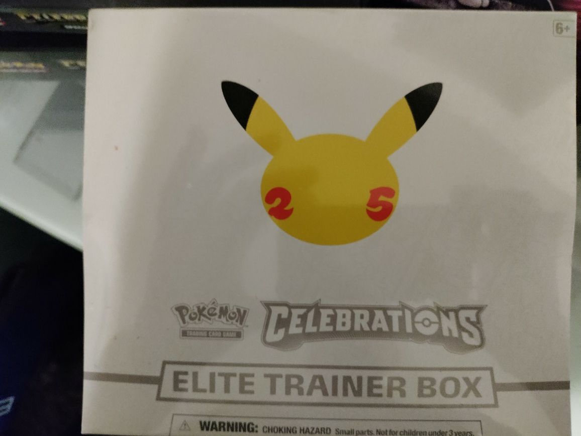 Pokemon Celebrations Trainer Boxes