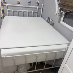 Full Mattress With Bed Frame 