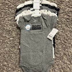 NEW 6 Month Boys Onesies