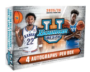 2025-26 Bowman University Best Basketball - Hobby Box