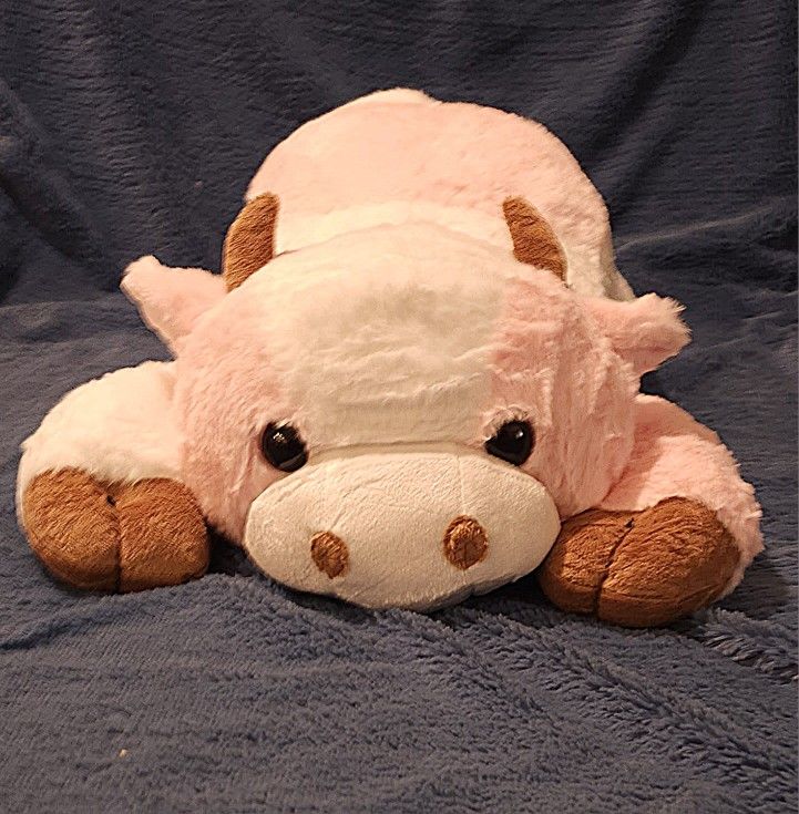 Weighted Plush Cow