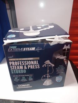 Conair Professional Steam&Press With Turbo Open Box 