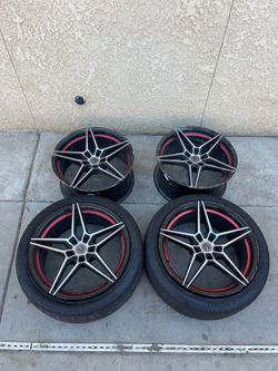4 Rims Size 18 $300