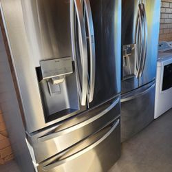 refrigerator LG 5door stainless steel 