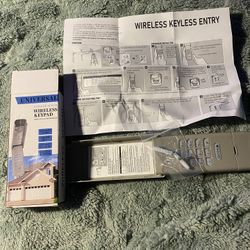 Universal Garage Door Wireless Keypad