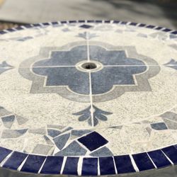 Concrete Patio Table Set