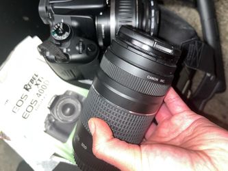 Canon EOS Rebel XTi DSLR Camera with Lens