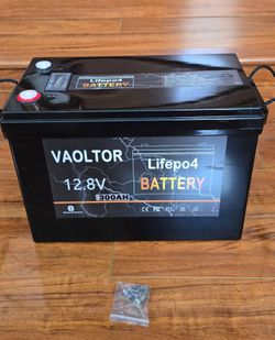12.8V 300Ah Bluetooth Lithium LiFePO4 Rechargeable Battery