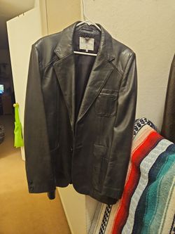 Mens leather jacket
