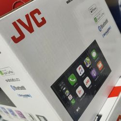 JVC Double Din Apple Car Play Android Audio Car Stereo Early Black Friday Special. Till Supply Last 