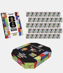 2026 Panini Soccer FIFA World Cup Sticker Stadium Box USA VERSION (BRAND NEW)