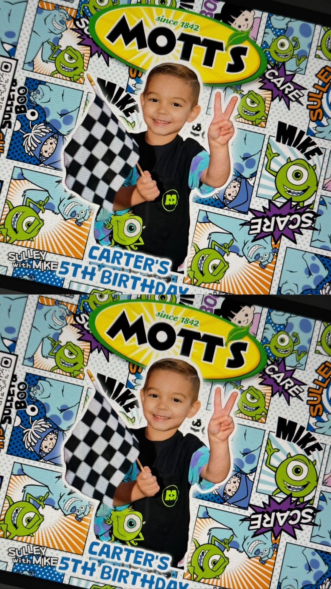 custom monsters inc fruit snacks 🥳