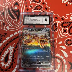 Pokemon Charizard ex #066/108 CGC 9