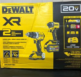 DeWalt XR 20V Hammer Drill & Impact Driver Combo Kit