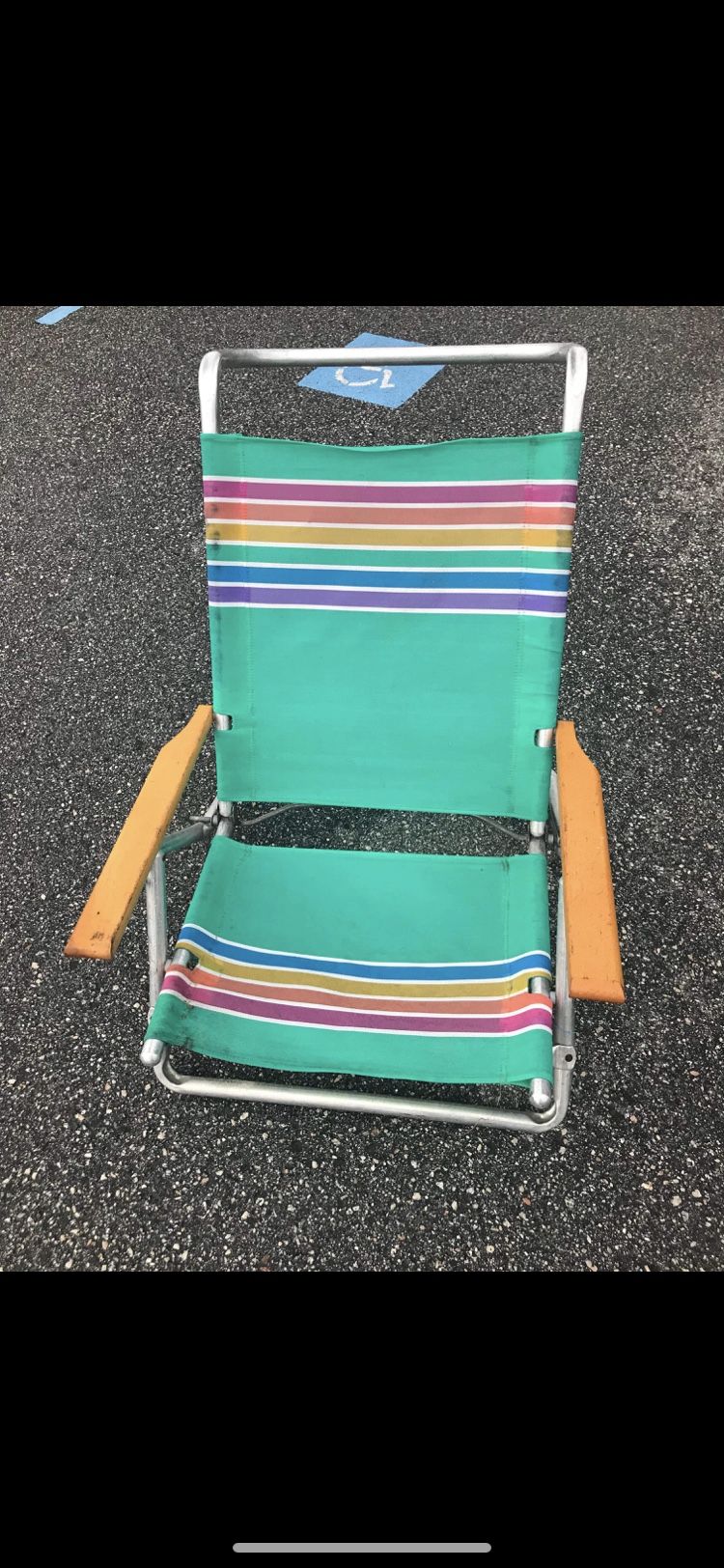 Wooden Beach Chair