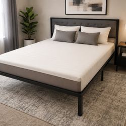 🔥 MODERN QUEEN BED + IKEA MATTRESS – ONLY $395