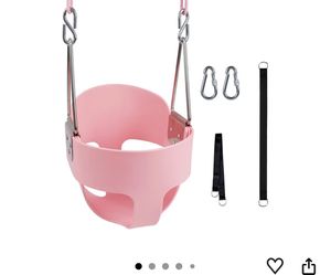 Baby Swing Outdoor, Heavy-Duty High Back Full Bucket Infant Swing Seat