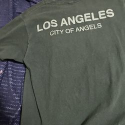 Log Angeles Green Size Men’s Small Tee
