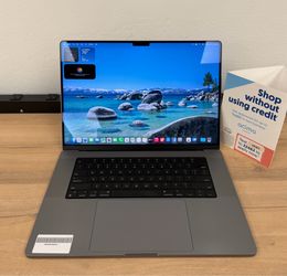 16" MacBook Pro M1 Pro 10 Core*32GB RAM*1TB SSD