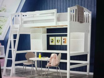Brand New White Bunk Bed