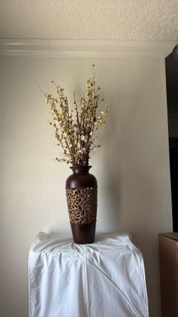 Unique Vase with flowers