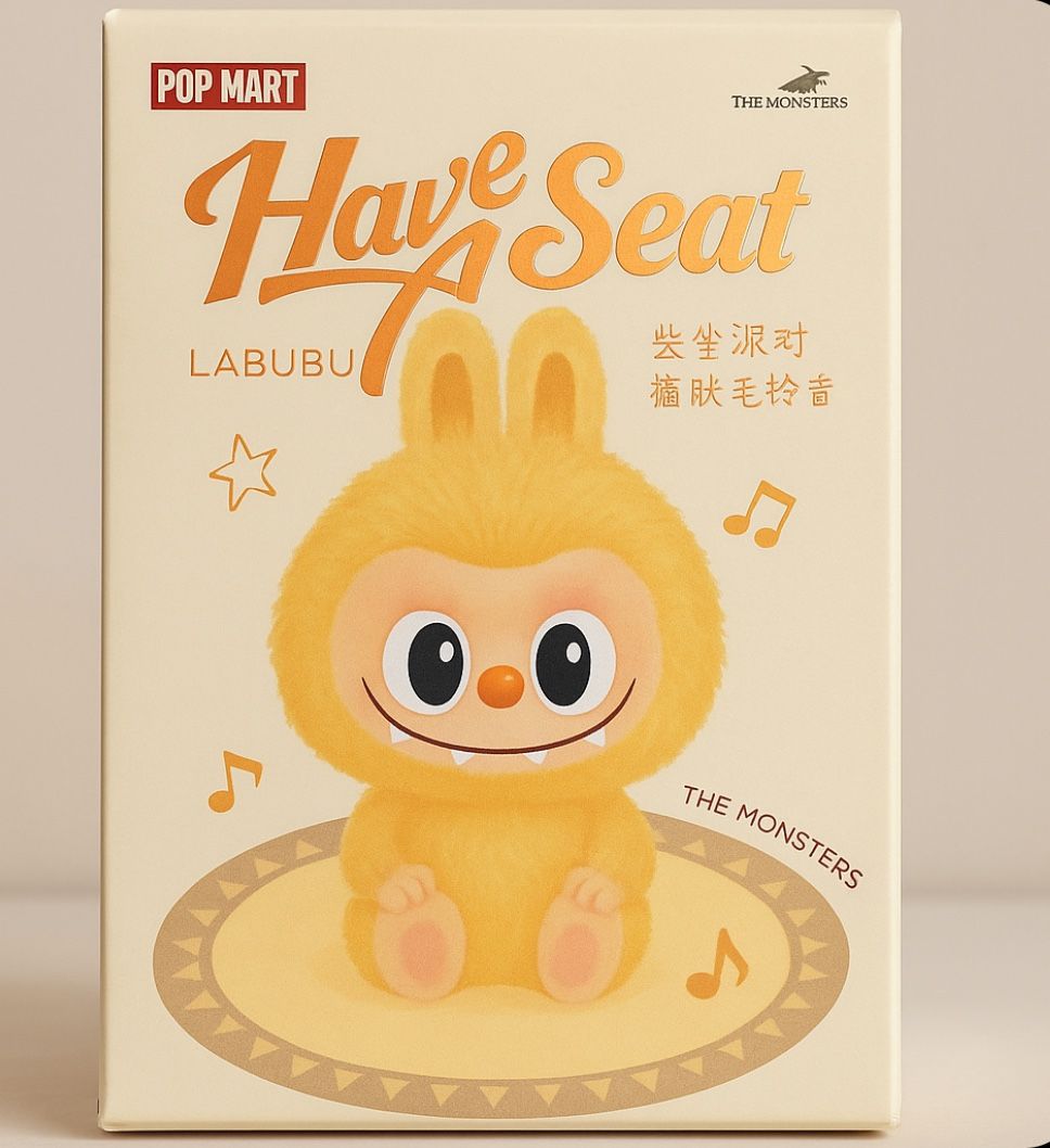 Labubu The Monsters “Have A Seat”
