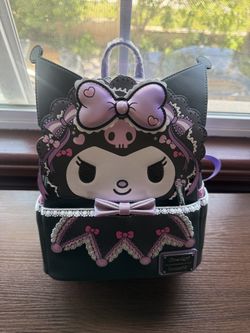 Lounglefly Sanrio Kuromi Mini Backpack NWT