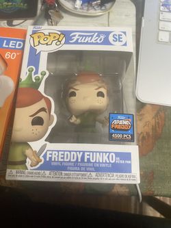 Freddy Funko As Peter Pan Funko Pop