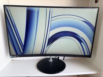 Sceptre 27" Curved Monitor — 1080p 75Hz, Works Great