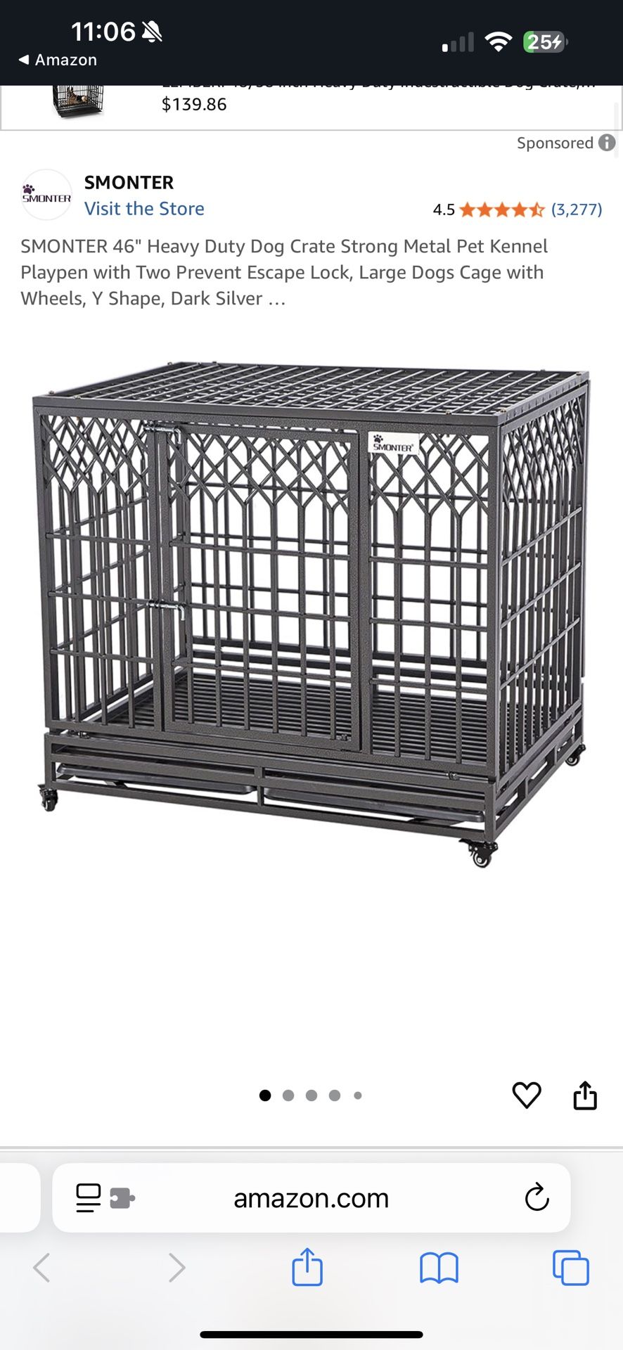 Heavy Duty Dog Crate