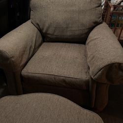 Big Comfy Chair & Ottoman