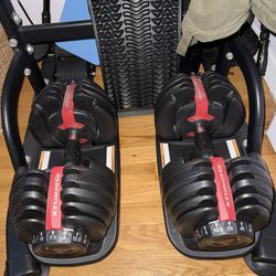 Bowflex SelectTech 552 adjustable dumbbells
