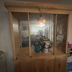 vintage china cabinet 