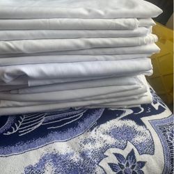 20 White Long Table Cloths 