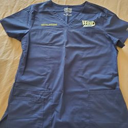 WLAC Dental Hygiene Scrub Top