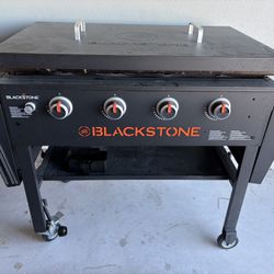 4 Burner Black Stone