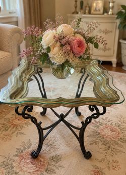 Hollywood Regency style table