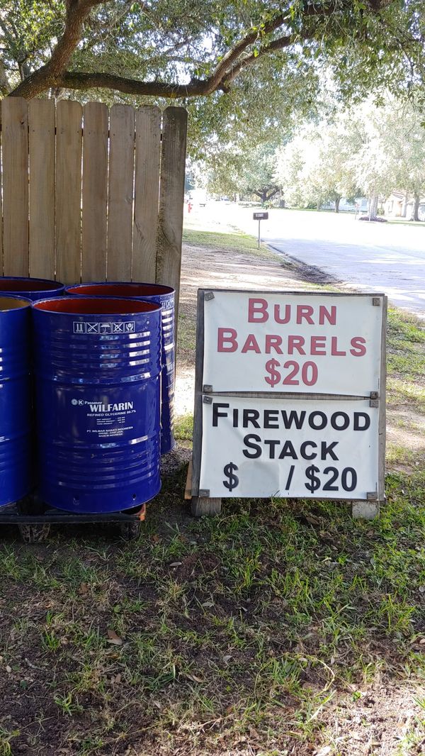 Drum Burn Barrels 20 for Sale in Brookshire, TX OfferUp