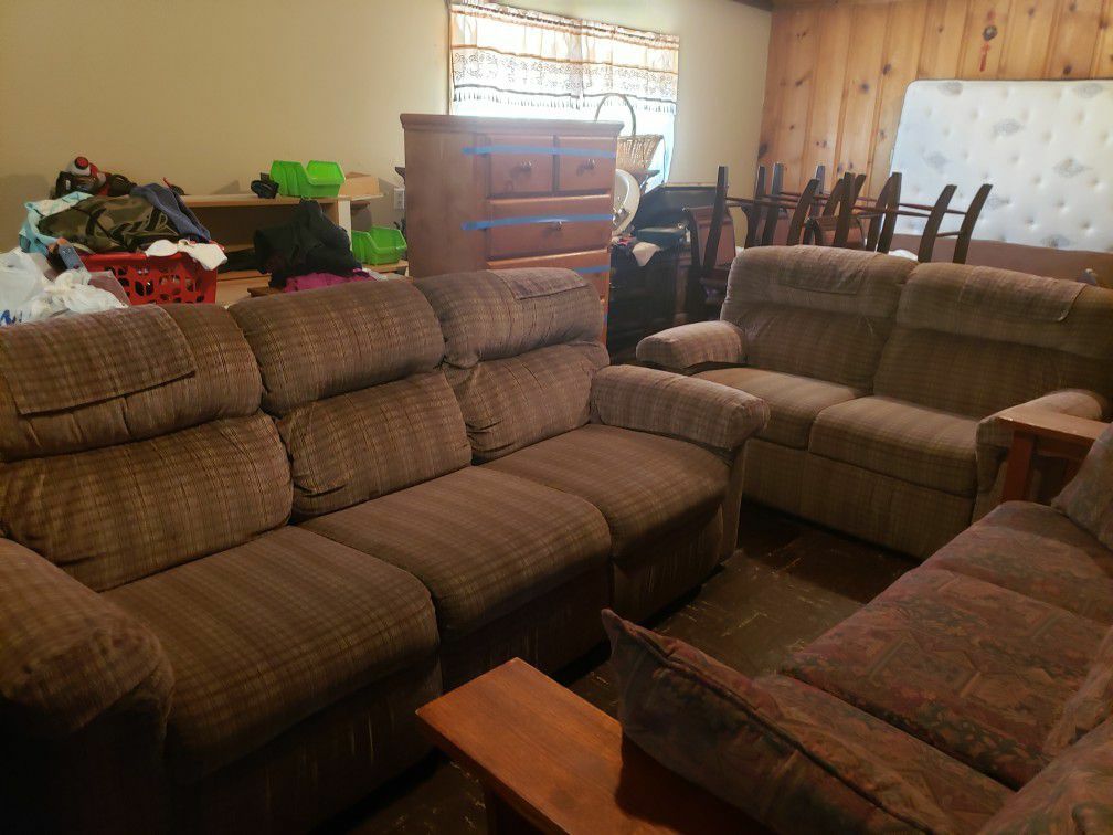 Lazy Boy Sofa Recliner, And Love Seat