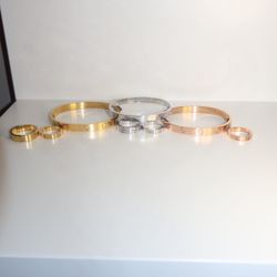 Love Bracelet & Rings