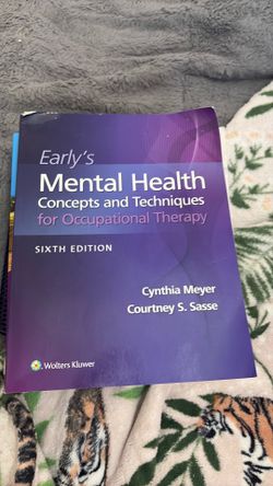 Early’s Mental Health for Occupational Therapy – 6th Edition