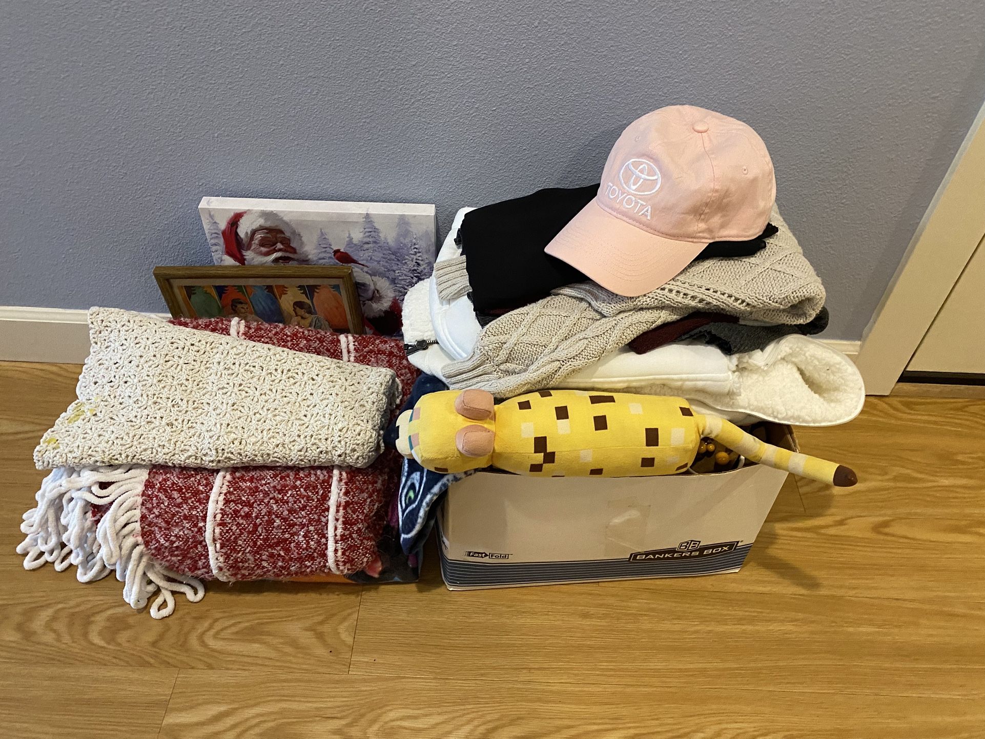 Entire Box/Lot Misc - Girls Clothes/Decor
