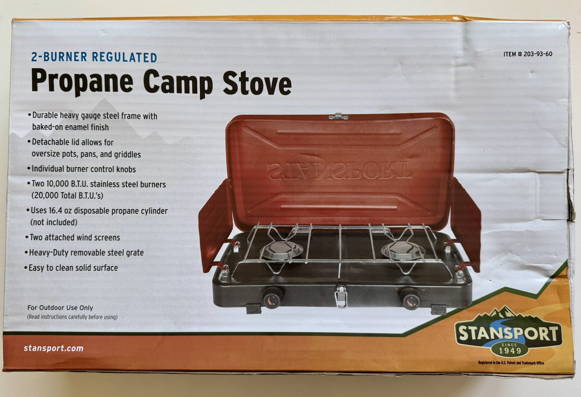 Propane Camp Stove