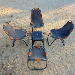 Child Canvas Cloth Chairs & Stool