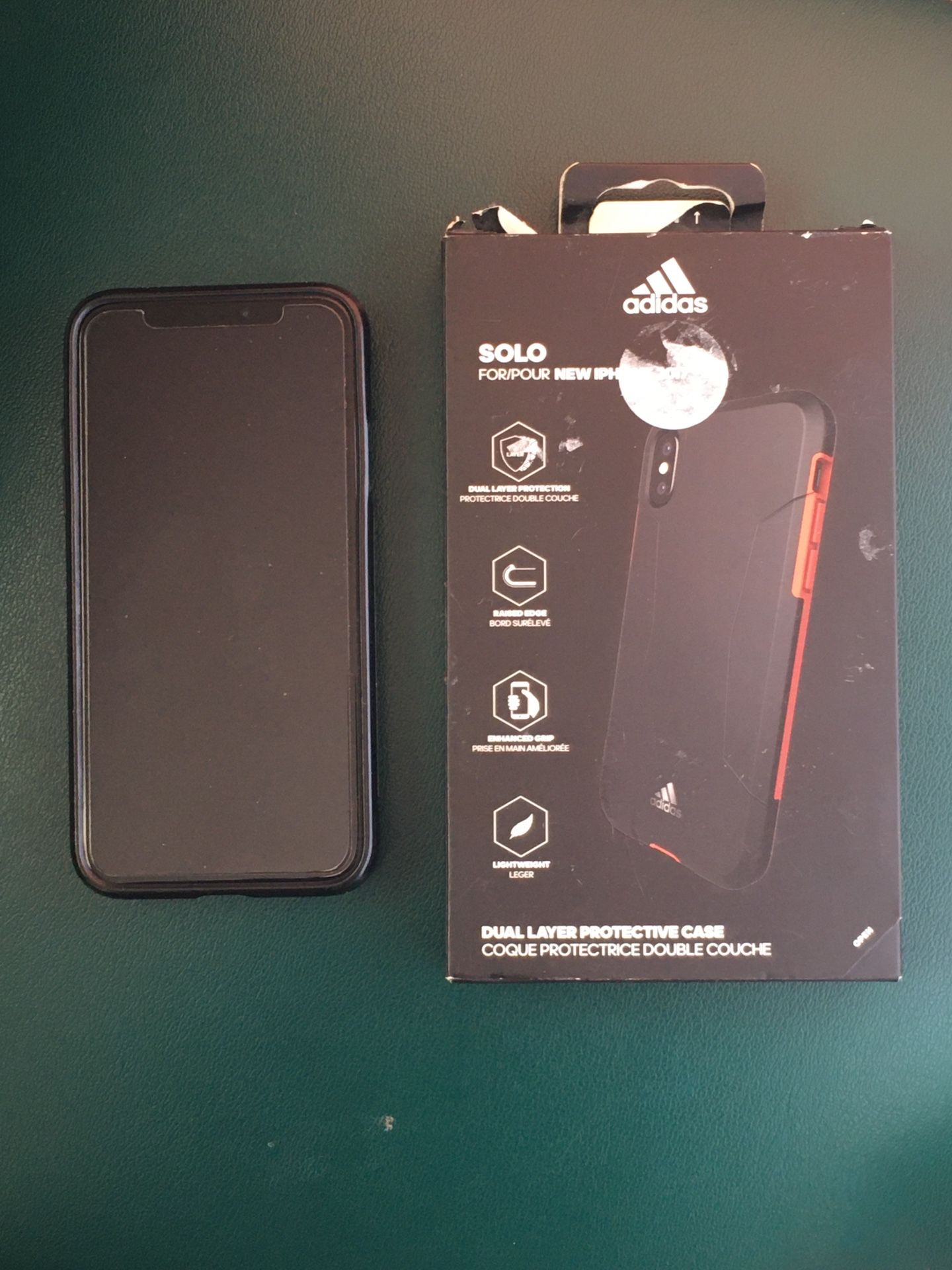Good Condition! iPhone X Black With 2 Cases