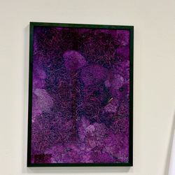 Moss Wall Art - Purple Haze